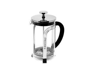 Pedrini French Press Théière argent