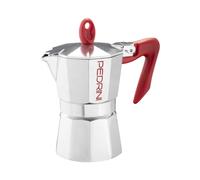 Pedrini Kaffettiera Brillant rouge (différentes tailles) Objem v porcích: 2 porce
