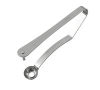 PEDRINI Lillo Pitter, Stainless Steel, Silver, 18 x 7 x 3 cm