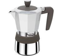 Pedrini MyMoka induction Cafetière à moka Marron, Acier inoxydable G