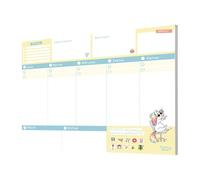 pedrita Parker 449 - Planning hebdomadaire avec Diseno foficornio, A4, 210 x 297 mm
