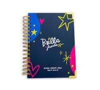 Pedrita Parker Agenda scolaire 2025/2026 Vue hebdomadaire A5 Brrilla Fuerte Agenda universitaire 2025/2026 avec illustrations, autocollants, notes adhésives et pages 120 g