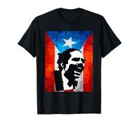 Pedro Albizu Campos El Maestro Boricua Drapeau de Porto Rico T-Shirt