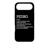Pedro Définition Nom personnalisé Pedro Funny Birthday Coque pour iPhone Air