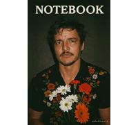 Pedro Lined Notebook: Modern Character Illustration with Pink & White Flowers | Aesthetic Writing Journal for Teens, Women & Art Lovers