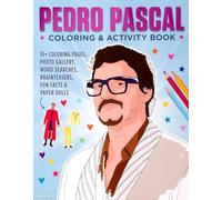 Pedro Pascal Coloring & Activity Book
