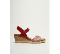 pedro torres chaussures femme de couleur rouge