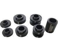Pedro's Adaptateur de palier interne Pressfit 18.4mm (14mm pour 19-37 et 19-41), noir