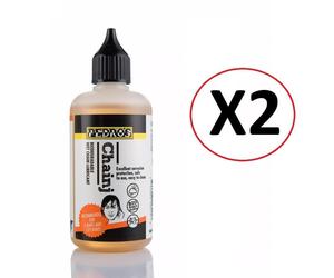 PEDRO'S CHAIN J Lot de 2 lubrifiants pour chaine de vélo 100ml NEUF
