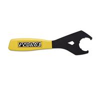Pedro's Démonte boitier Shimano 6 notch BB Wrench, Noir / Jaune