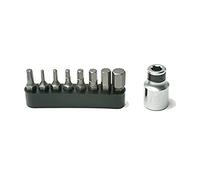 Pedro's Embouts BTR Hex Bit Set, Argent, 1/4"