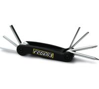 Pedros Folding Hex/screwdriver Set Black One Size