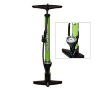 Pedro's Pompe Sur Pied Pour Vélo Double Valve Avec Jauge 120 PSI Vert