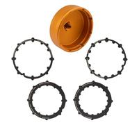 Pedro's Pro BB Socket Insert, Set De 5X, Lot de 5 Unisexe, Noir, Taille Unique