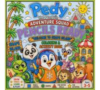 Pedy the Penguin Adventure Squad Pencil Ready "Welcome to Shape Island”