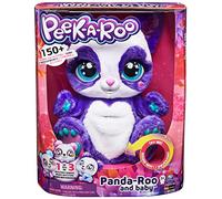 PEEK A ROO - MAMAN PANDA ROO & BEBE SURPRISE - Peluche Interactive Panda-Roo Et Bébé Mystère - Plus de 150 Effets Sonores Et Mouvements - 6060420 - Jouet Enfant 5 Ans et + - Bébé Aléatoire