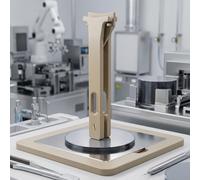 PEEK Pince à épiler pour manipulation de gaufrettes, pince en plastique antistatique ESD avec pointe plate, anti-rayures, pour semi-conducteur -200 C à 260 C, 10 cm