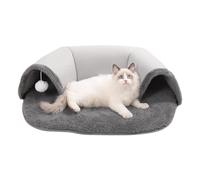 Peekaboo Cate Chare - Switch, Chats Chats Labyrinthe avec tunnel de lapin, tunnel à oxyde de chat, tissu de tunnel pour chat avec boule et teaser de chat, tunnel de chat extensible et pliable,