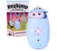 Peekimo - Animal Interactif Bleu Et Accessoire À Porter - Jouet Enfant