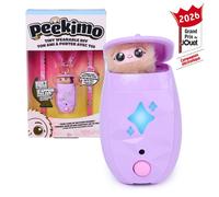 Spin Master Animal interactif Peekimo Violet - Accessoire à porter - Plus de 100 sons, dès 5 ans