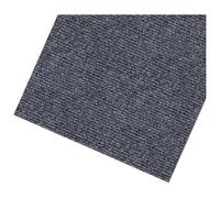 Peel and Stick Carpet Tiles, Dalles de moquette amovibles autocollantes, multicolores, 30x30 cm, 10 pièces(Dark Grey)