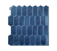 Peel And Stick Wallpaper - Kitchen Self-Adhesive Tile, 12x12 Inch Splash-proof Vinyl Wall Cover | Ideal For Countertops, Cabinets, Fridge, Stove & Bathroom | Easy Peel-and-stick Installation For Home