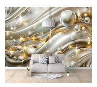 Peel and Stick Wallpaper - Modern abstract geometric glitter gold Waterproof Wall Decor for Diy Enthusiasts - Multiple Sizes & Custom Options Durability for Living Rooms, Kitchens, Bathrooms