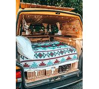 Peel Forest Couverture de Pique-Nique, Camping, literie, jeté Tribal aztèque pour la Maison et l'extérieur, Les Voyages en Voiture, Tapis de Coffre (127 x 152,4 cm)