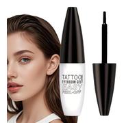 Peel of -off euction tatouage | Tint de sourcils épanoui et durable et durable | Couleur temporaire pour les anti-transferts pour le maquillage naturel pour les sourcils