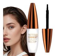 Peel of -off euction tatouage | Tint de sourcils épanoui et durable et durable | Couleur temporaire pour les anti-transferts pour le maquillage naturel pour les sourcils