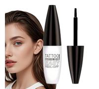 Peel of -off euction tatouage | Tint de sourcils épanoui et durable et durable | Couleur temporaire pour les anti-transferts pour le maquillage naturel pour les sourcils