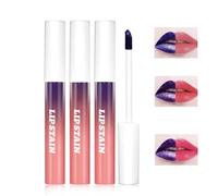 Peel Off Lip Liner Stain,Rouge à lèvres Longue Tenue Hautement Pigmenté,Liner à lèvres résistant à l'eau,Liner à lèvres au fini mat (A, 3 Colors/Set)
