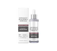 Peel Shot Glow Rice Ampoule Duo Blanc / Bobine de maturation noire Exfoliant doux pour le visage et le corps Cellules mortes de la peau Éliminateur de points noirs pour tous les types de peau