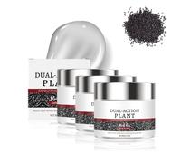 Peel Shot Glow Rice Exfoliating Gel, Black Rice Exfoliating Cleaning Gel for Face & Body, Gentle Exfoliator with Black Rice for Blackhead Removal, Pore Refining Scrub for All Skin Types (3pc, 60g)