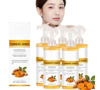 Peel Shot Keratin Care Curcuma Spray, Exfoliation douce pour la peau plus brillante, nettoyage quotidien lissant, Exfoliation douce claire apaisante et hydratation pour tous les types de peau (5)