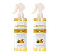 Peel Shot Keratin Care Kojic Acid Curcuma Spray, Kojic Acid Curcuma Body Peeling Shot, offre des soins efficaces de kératine exfoliant doucement et hydratant la peau et soutient plus lisse (2PCS)
