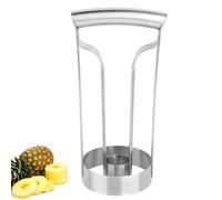 Peeler d'ananas, 20x10x8cm / 7.9x3.9x3.1in de fruits en acier inoxydable ananas noyau enleveur outil de manuel pour la cuisine