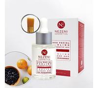Peeling chimique du visage AHA, PHA et PBHA | Peaux Sèches et/ou Sensibles | 6 acides naturels différents | Exfolie et lisse, réduit les imperfections | Nezeni Cosmetics - FAIBLE CONSERVATEURS