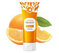 Peeling Corporel, Gel à enzyme d'orange, Gel gommant pour visage et corps, nettoie en profondeur et adoucit la peau, 100g, pour usage quotidien, soins du visage, soins du corps