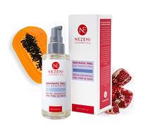 Peeling Enzymatique Visage 13 ACTENTS ACTIFS: 3 Enzymes + 4 Extraits + Acide Hyaluronique Nezeni - FAIBLE CONSERVATEURS Péremption 2 ans fermée | Exfoliant doux pour peaux sensibles et/ou sèches