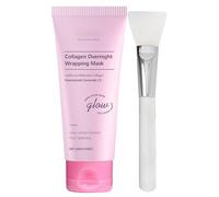 Peeling Face Masque, 100g Wrapping Peel-Off Facial Mask, Deep Cleaning Pore Minimizer with Brush, Daily Moisturizer, Smooth Beauty Hydrating for All Skin Types
