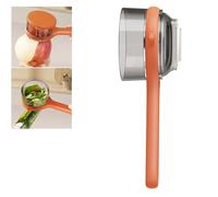 Peeling Knife with Storage Box, Fruit and Vegetable Peeler with Storage Box, Multi-functional Vegetable Peeler for Kitchen, For Everyday Fruit and Vegetables Cooking (Orange*1)