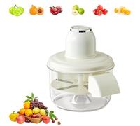 Peelpro Electric Peeler, Peel Pro Automatic Electric Quick Peeler, Kitchen Fruit Skin Remover, Fast Peeling, Strong Power, Easy Cleaning, Suitable For All Kinds of Small Fruits (White)