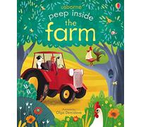 Anna Milbourne – Peep Inside the Farm – Livre cartonné – Usborne