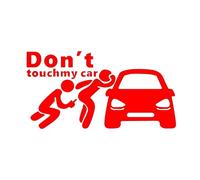 Peeping Tom, ne Regarde Pas ma Voiture, Mange Une de Mes pièces détachées Automobiles secrètes Autocollants for Voiture(Red,50X26.3CM)