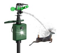 Peepst Arroseurs solaires activés par le mouvement pour dissuader les animaux - Répulsif pour chat - Avec détecteur de mouvement - Lumières clignotantes - Cerf, lapin, oiseau, écureuil - Pour cour