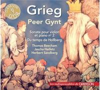 Peer Gynt - Sonate pour violon et piano numéro 2 - Du temps de Hollberg CD