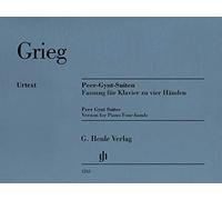 Peer gynt suites op.46 et 55 --- piano 4 ms