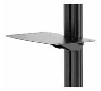 Peerless AV ACC MS Étagère en métal SmartMount Étagère en métal pour chariots Peerless AV SmartMount SR et pieds SS, permettant de poser de manière