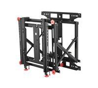 Peerless-AV "SmartMount" Support pour Mur Vidéo - Push/Pull à ouverture rapide - Paysage et Portrait (VESA : 200x200 à 600x400 - Charge Max : 56kg)